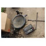 Assortment ,Battery's , Jack Stands Oil Can Assortment ,Battery's , Jack Stands Oil Can