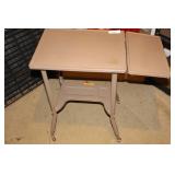 Metal Drop Leaf Desk Metal Drop Leaf Desk