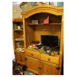 Solid Wood Armoire not contents on it Solid Wood Armoire not contents on it