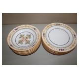 William Sonoma  Serving  6 Bows 11' &  8 Plates