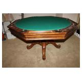 Octogon Burell Wood Gaming Table 30 x 54