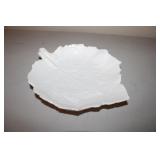 Mikasa Leaf Tray Victor Carranza small chip 10 x8