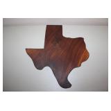 Solid  Wood State of Texas  15 x 16