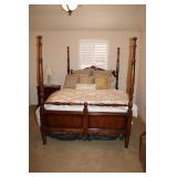 Edwardian Pulaski  Queen Four Poster Bed