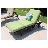 Wood Frame Adjustable Lounge Chair