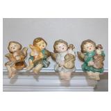 Ceramic Shelf Angels Ceramic Shelf Angels