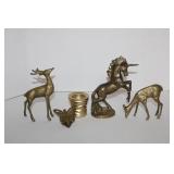 Lot of Brass Animals Lot of Brass Animals