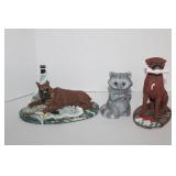 Ceramic Dos & Raccon 5' to 7' Ceramic Dos & Raccon 5' to 7'