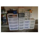 Large Lot of Plastic Containers Large Lot of Plastic Containers