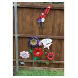 Metal Yard Décor Flower Metal Yard Décor Flower
