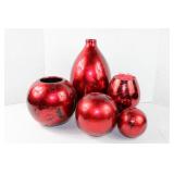 Red Balls & Vases Red Balls & Vases