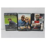 MoneyBall, Bucket List, Unthinkable DVDs MoneyBall, Bucket List, Unthinkable DVDs