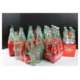Large Lot of Coca- Cola & Dr Pepper Bottles Large Lot of Coca- Cola & Dr Pepper Bottles