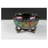 Vintage Carvinal Glass Fenton Bowl small chip on f Vintage Carvinal Glass Fenton Bowl small chip on f