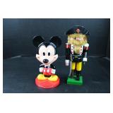 Mickey Bobble Head & Nutcracker Mickey Bobble Head & Nutcracker
