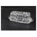 Vintage Crystal Butter Dish Vintage Crystal Butter Dish