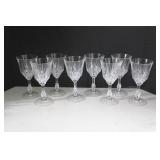 Vintage Fostoria Kimberly Crystal Stem Glasses