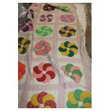 Vintage Quilt 104 x 98