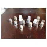 Lot of  Vintage Thimbles