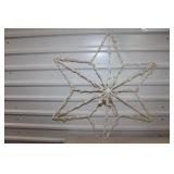 Metal Star with Lights 42"