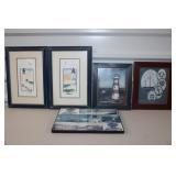 LightHouse Framed Artwork