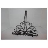 Wrought Iron Fire Wood Holder