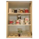 Misc Lot of Coffee Cups & Glasses