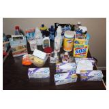 Large Lot of mixed  Household Cleaning Supplies