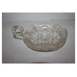 Vintage Crystal Bowl 6"
