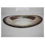 Oval Silver Tray 7 x 14