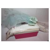 Vintage Vail Hat & Long White Gloves