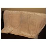 White Throw 54 x 42