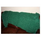 Green Throw 30 x 72