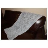 Light Blue Throw 24 x 78