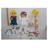 Mixed Lot of  Wood Figures