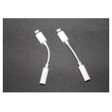 2, Lightning to 3.5mm Headphone Jack Adapter
