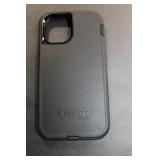 black Otterbox iphone case  [unsure of generation]