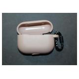 Airpod pro case [  light brown silicon ]