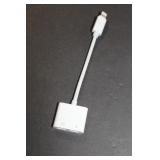 2 in 1 iphone adapter , Head phone and charger ada