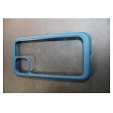 teal blue / clear iphone case [unsure of generatio