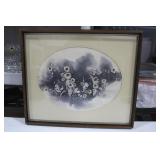 Signed 17 x 20 Floral Natures Way Artwork 168/490