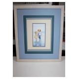 Kids At Beach by F.Whittaker 22 x 26