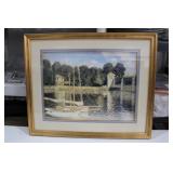 Gold Framed Sailboat 24 x20