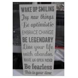 Poem On Canvas 22 x 10