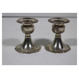 Vintage Brama  England Silver Candle Holder 3"