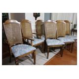 Stanley Cane Back Dining Chairs 18 to seat  42 to