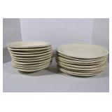 VIETR Plates11 " & Bowls 9" Made in Italy 19pcs