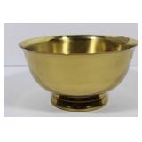 Brass Bowl 4 1/2 x 9