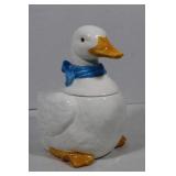 Vintage Cookie Duck Jar  10"