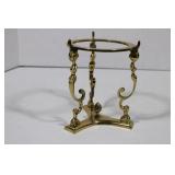 Solid Hand Crafted Brass Base 5 1/2 x 4 1/2